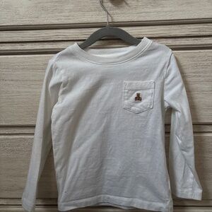 White long sleeve top